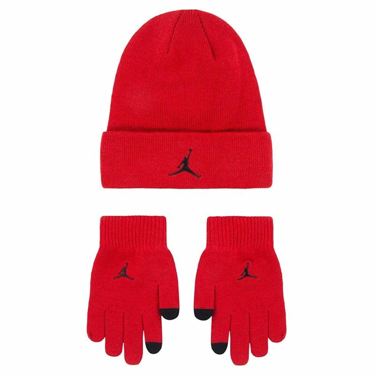 Hat, Scarf and Gloves Nike Jan Jordan Essentials Red