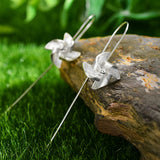 Modern Rotatable Windmill Earrings