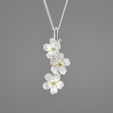 Floral Fantasia Fashion Pendant Necklace