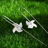 Modern Rotatable Windmill Earrings