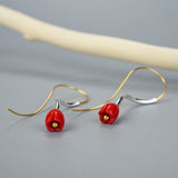 Royal Tulip Dangle Earrings