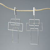 Geometric Frame Design Earrings