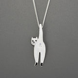 Careless Cute Cat Pendant Necklace