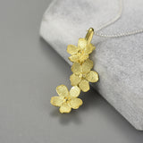 Floral Fantasia Fashion Pendant Necklace