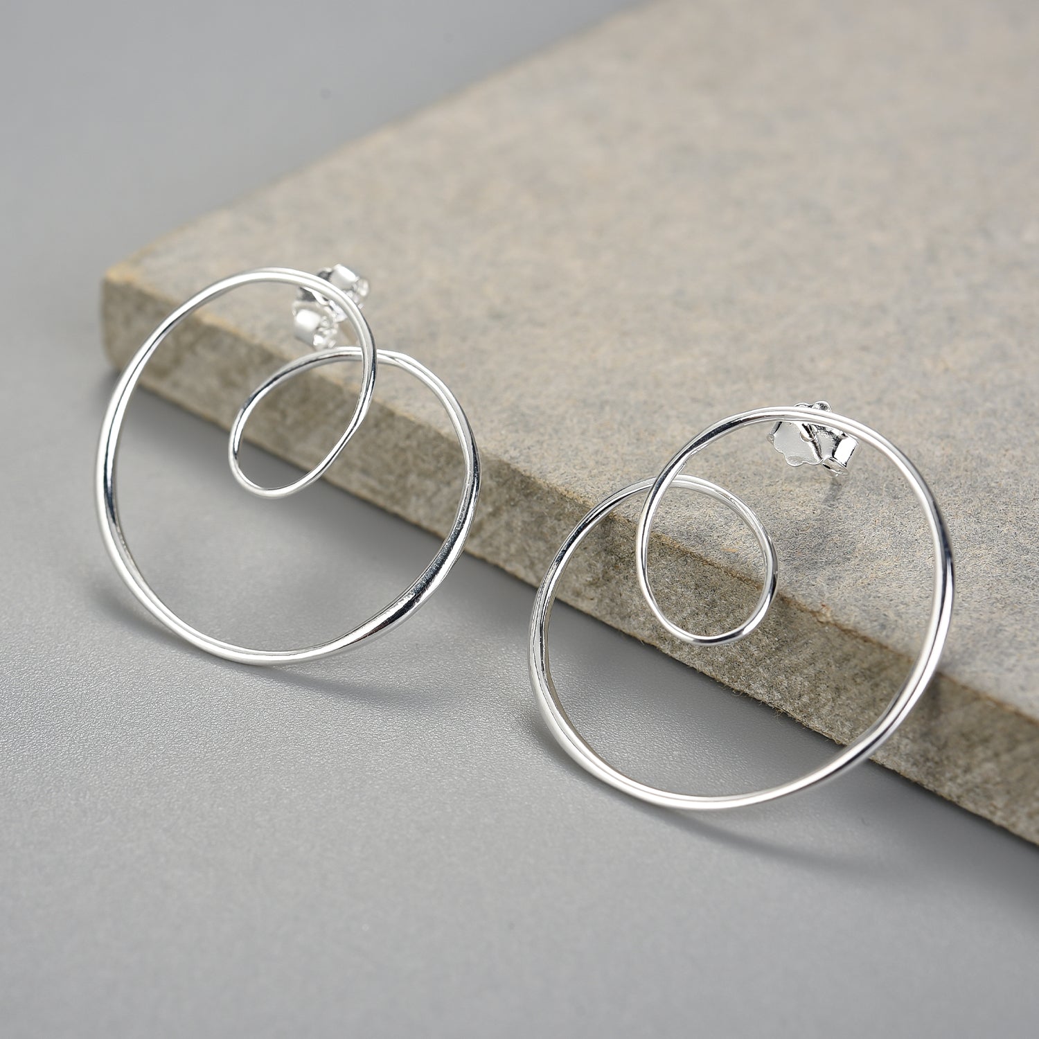 Modern Papillon Stud Earrings