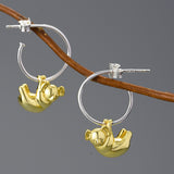 Koala Couple Fashion Hoop Earrings