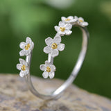 Floral Fantasia Harmony Adjustable Ring