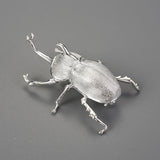 Mr.Rhino Beetle Real Brooch