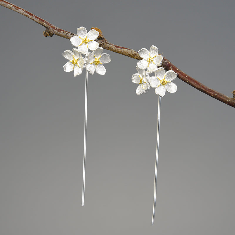 Floral Fantasia Drop Earrings