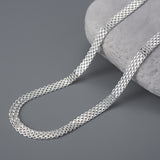 Royal Fashion 925 Sterling Silver Chain Necklace