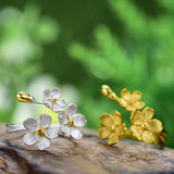 Floral Fantasia Adjustable Ring