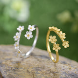 Floral Fantasia Harmony Adjustable Ring