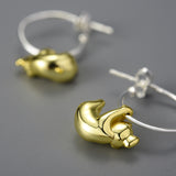 Koala Couple Fashion Hoop Earrings