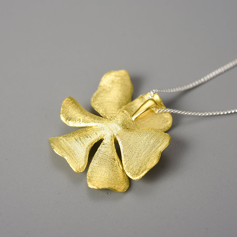 Summer Solstice Fashion Flower Pendant Necklace