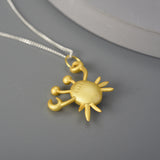 Mr.Crab Pendant Necklace