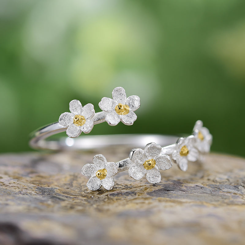 Floral Fantasia Harmony Adjustable Ring