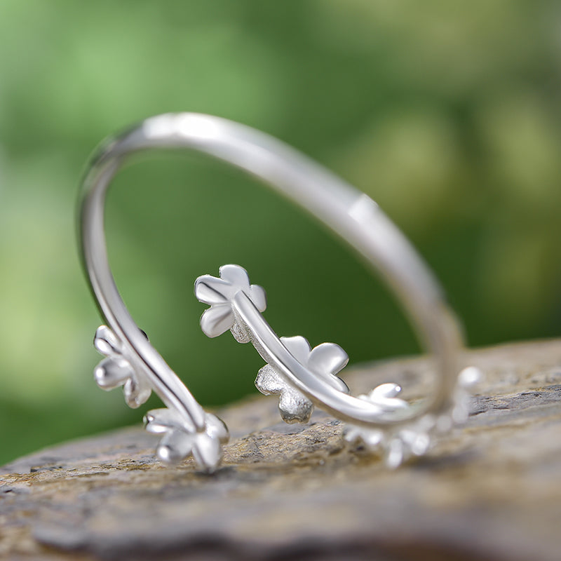 Floral Fantasia Harmony Adjustable Ring