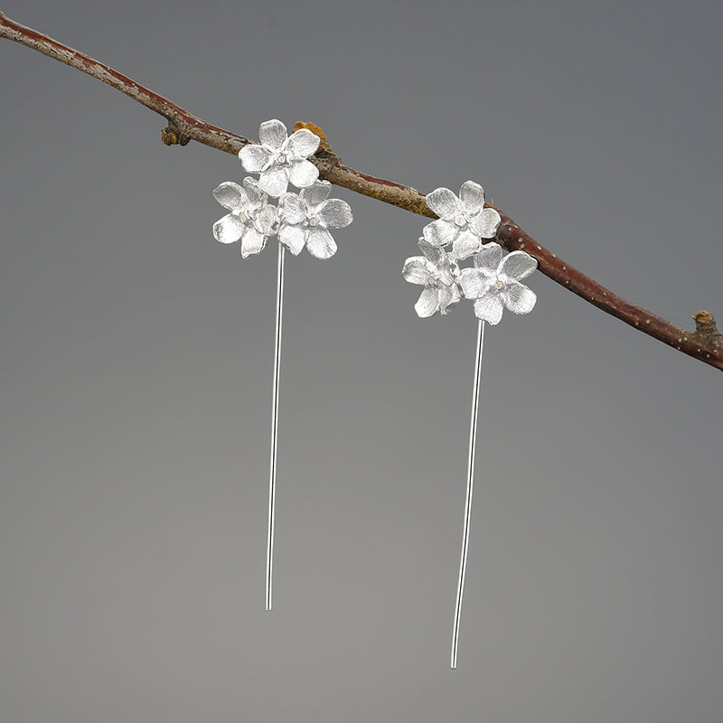 Floral Fantasia Drop Earrings