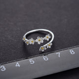 Floral Fantasia Harmony Adjustable Ring