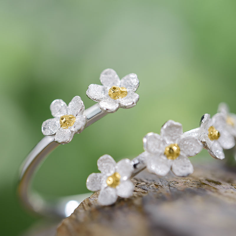 Floral Fantasia Harmony Adjustable Ring