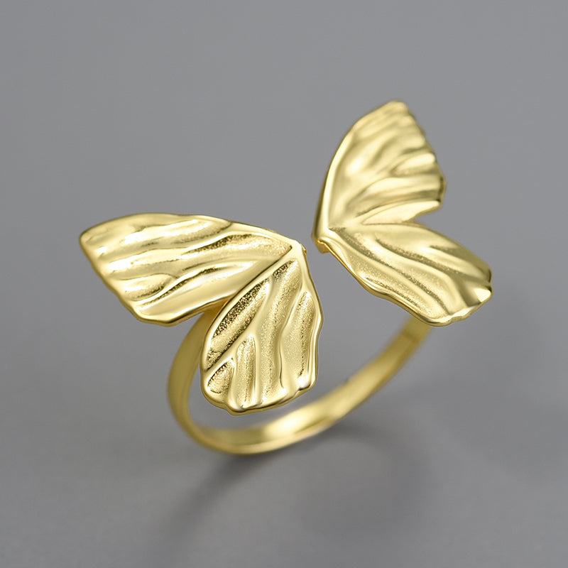 Butterfly Ballet Adjustable Ring