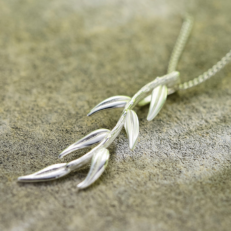 Whispering Willow Fashion Pendant Necklace