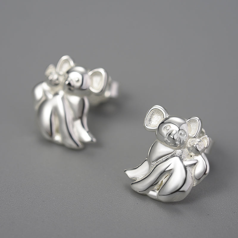 Koala Family Stud Earrings