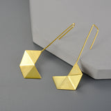 Stardust Geometric Dangle Earrings