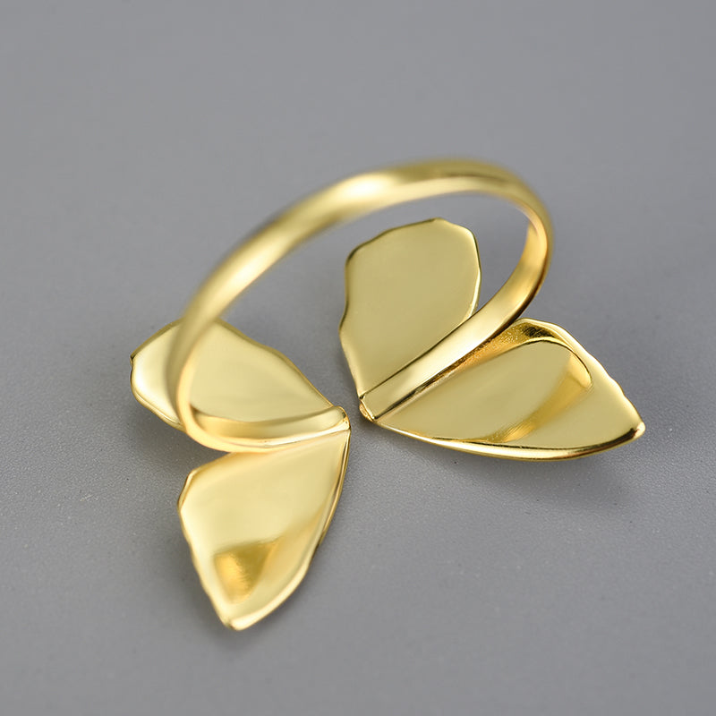 Butterfly Ballet Adjustable Ring