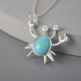 Mr.Crab Pendant Necklace