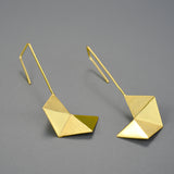 Stardust Geometric Dangle Earrings