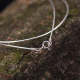 Mia 925 Sterling Silver Choker Chain Necklace