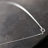 Mia 925 Sterling Silver Choker Chain Necklace