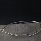 Mia 925 Sterling Silver Choker Chain Necklace