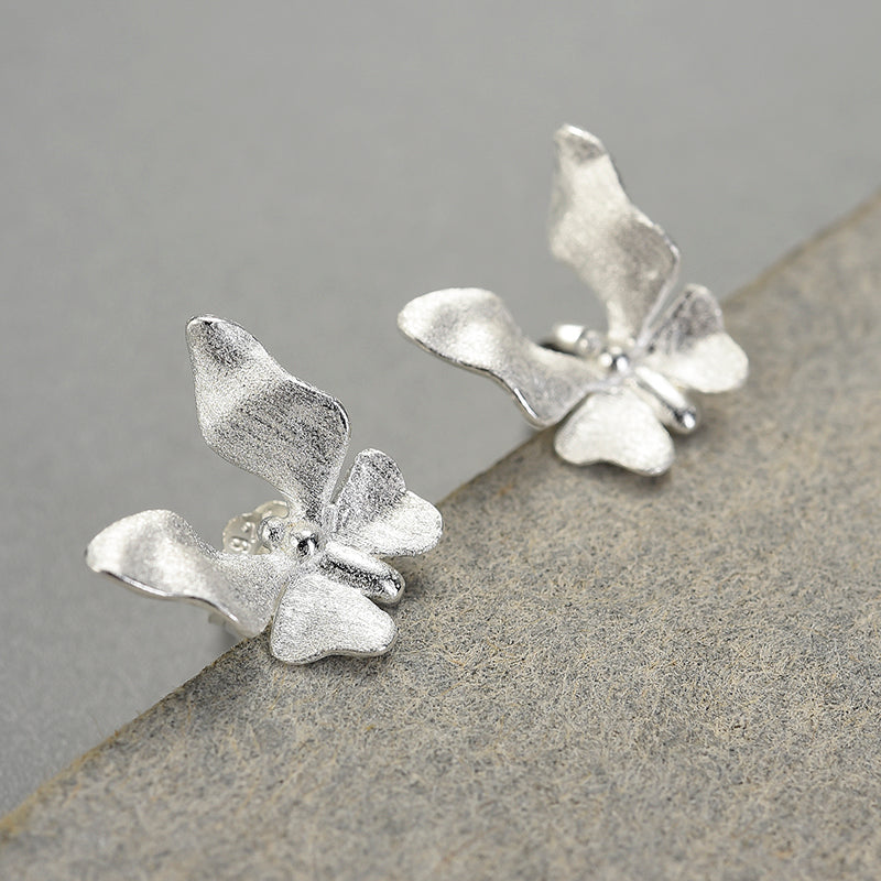 Butterfly Ballet Stud Earrings