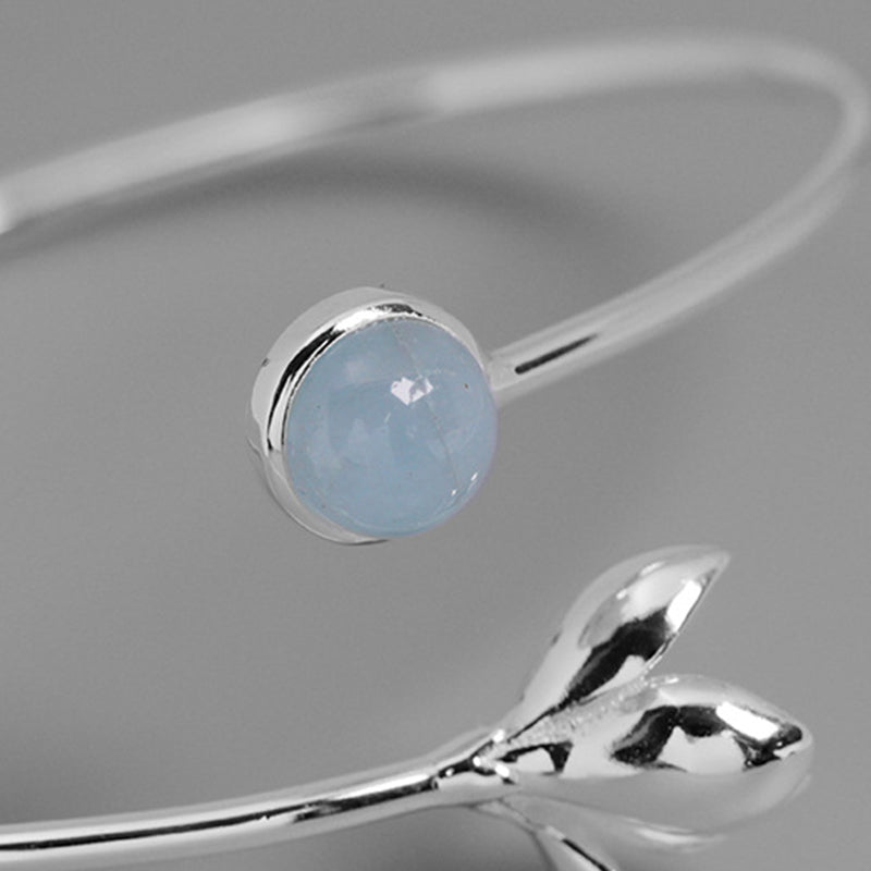 Magnolia Mist Bangle Bracelet