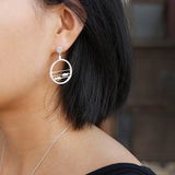 Tidal Wave Dangle Earrings