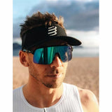 Visor Compressport XHWU389-9002 Black One size