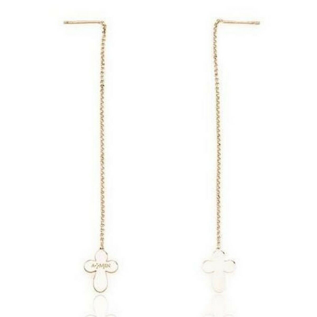 Ladies' Earrings Amen CROCE ROSE GOLD Sterling silver 925