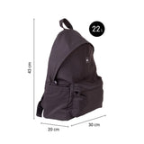 Casual Backpack Milan Shadow Black 22 L 41 x 30 x 18 cm