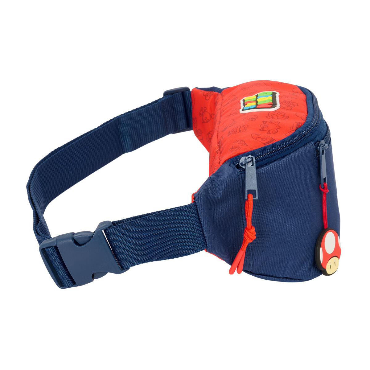 Belt Pouch Super Mario Trick Red Dark blue 23 x 12 x 9 cm