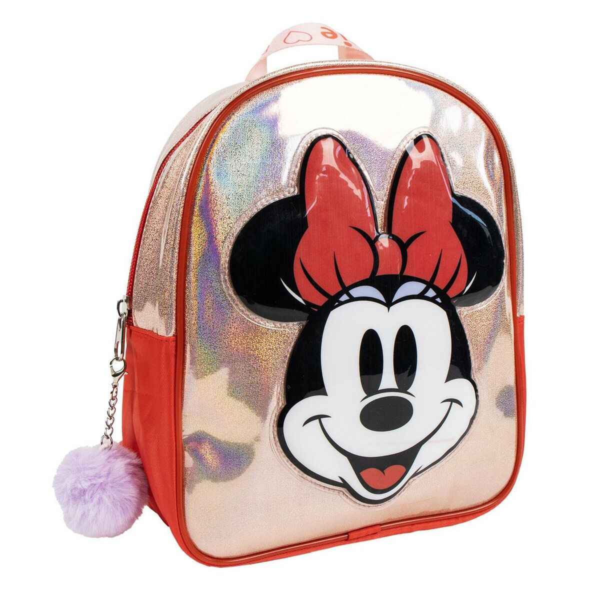 Child bag Minnie Mouse Red 20 x 23 x 8 cm