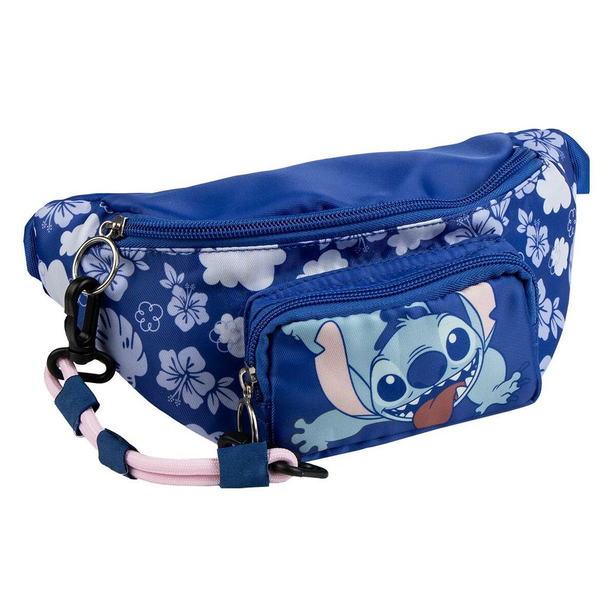 Belt Pouch Stitch Blue