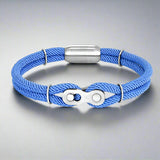 blue bracelet