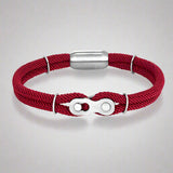 wine red bracelet