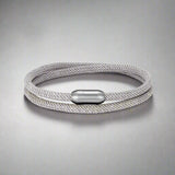 gray rope bracelet