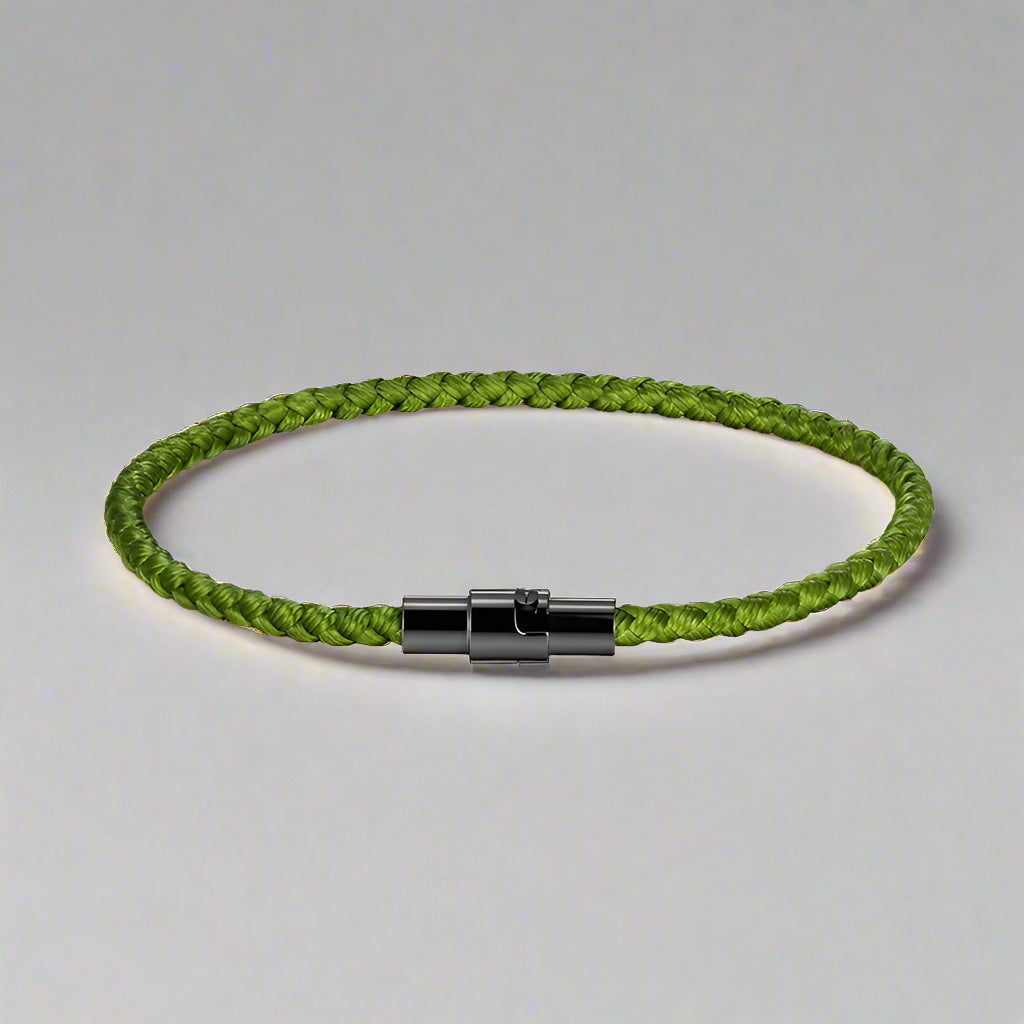 green rope bracelet