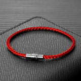 red bracelet