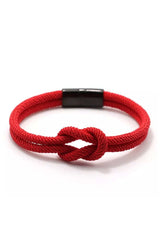 red rope bracelet for men