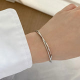 Ethereal Silver Love Bracelets